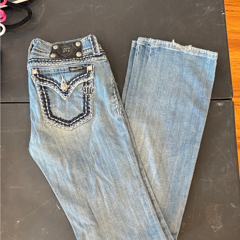 Miss Me 00s low rise bootcut jeans